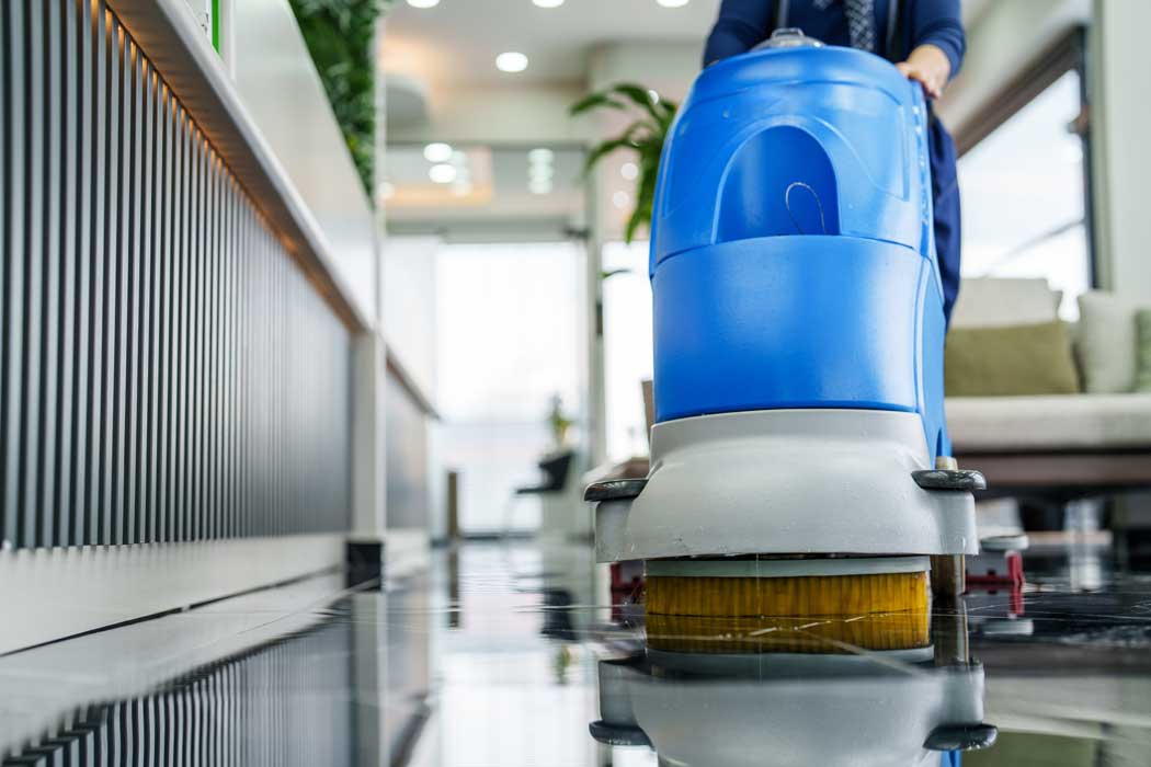 vloermachine schoonmaken vloeren
